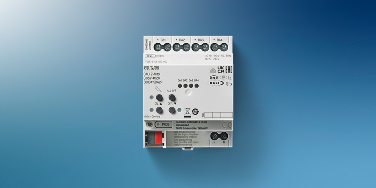 KNX DALI 2 Gateway Colour bei Sondermann Elektrotechnik GmbH in Erfurt